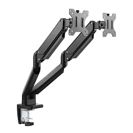 adjustable dual monitor stand for desk